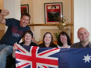 With Dingo Dave at Forth One FM