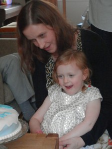 Lily and Fiona, 3rd birthday