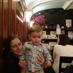 Afternoon tea at Loopy Lorna's in Morningside today. Fiona and Callum