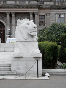 Lion, Cenotaph, George Sqaure