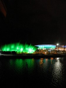 Armadillo and Hydro from hotel room